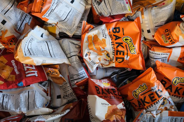 Recycle potato chip online bags