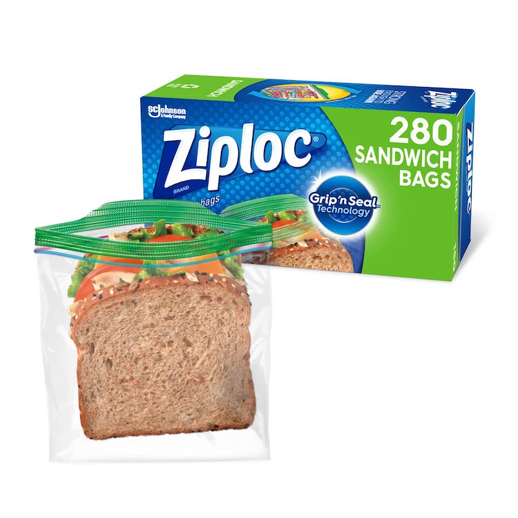 ziploc sandwich bag